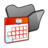 Folder black scheduled tasks Icon